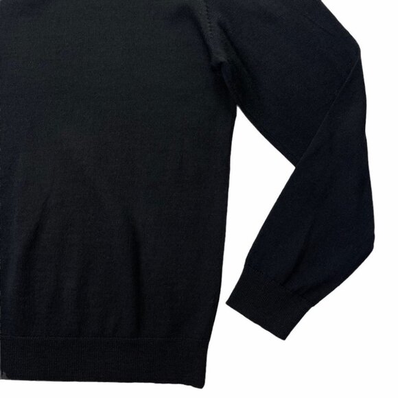 Club Room 1/4 Zip Merino Wool Blend Mens Pullover - Picture 4 of 11